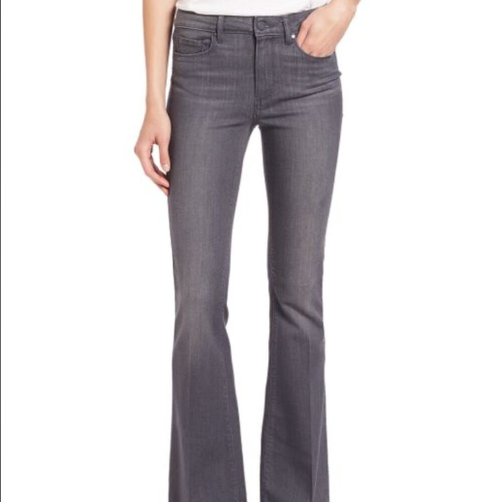 PAIGE Laurel Canyon Bootcut Jeans - Gray - Size 32